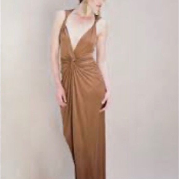 Veronica Beard deep neck maxi - Picture 2 of 2